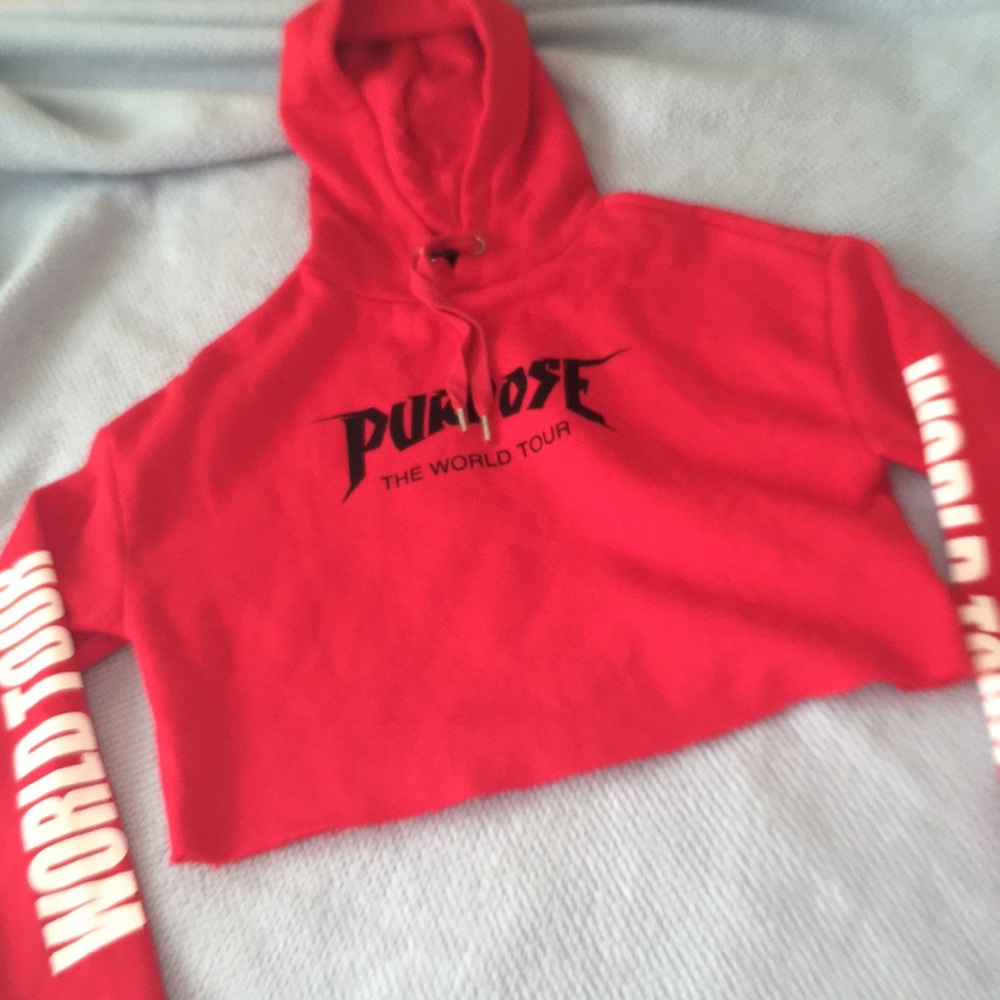 Justin Bieber PURPOSE world tour hoodie